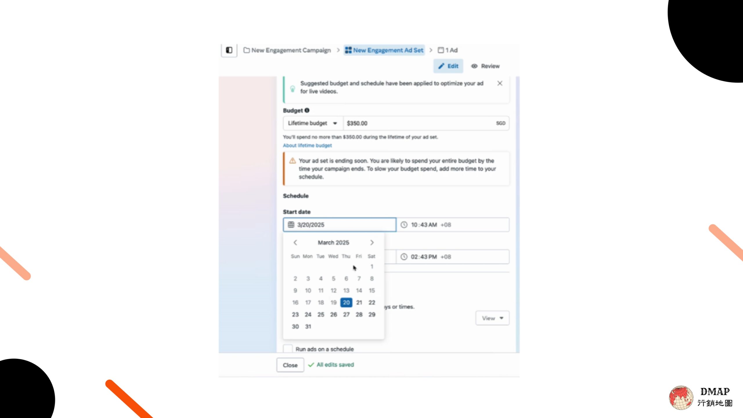 Facebook 直播廣告操作指南03